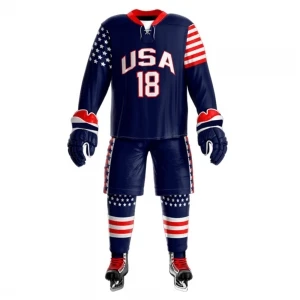 Premium Ice Hockey Clothing Sublimation Polyester Ice Hockey Jersey Ice Hockey Uniform for men