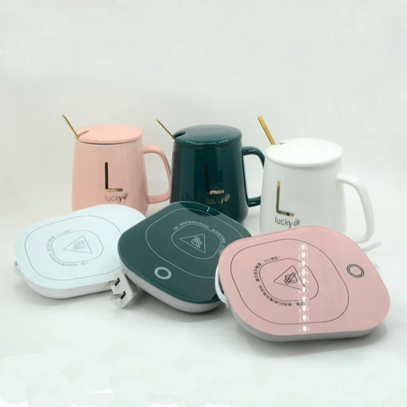 
Popular smart usb heat coffee warmer mug tea cup pad heater heater temperature coaster tea coffee warmer 
