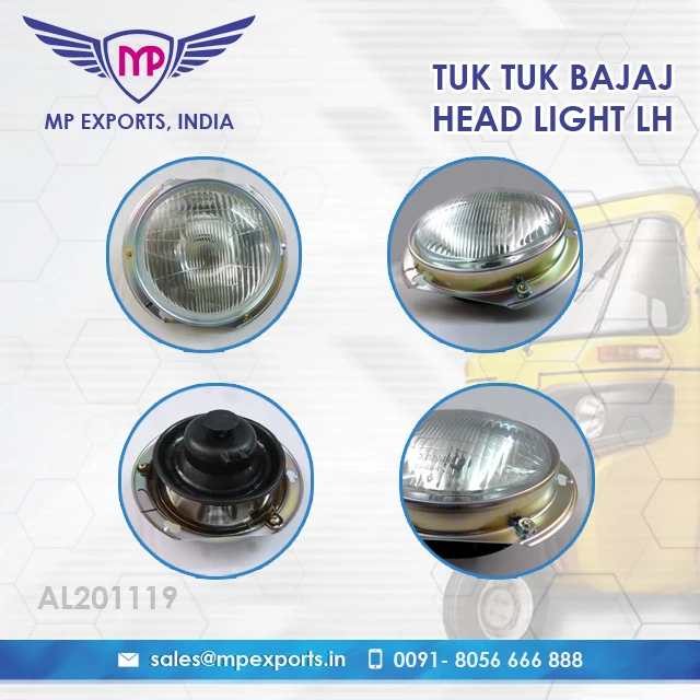 HEAD LIGHT MOTO TRICYCLE