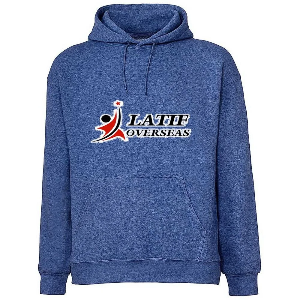 Grey Turtleneck fine quality thick fleece Hoodie