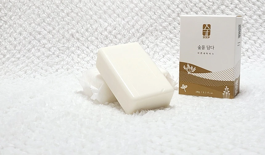 Korea laundry soap organic natural ingredients 180g soap