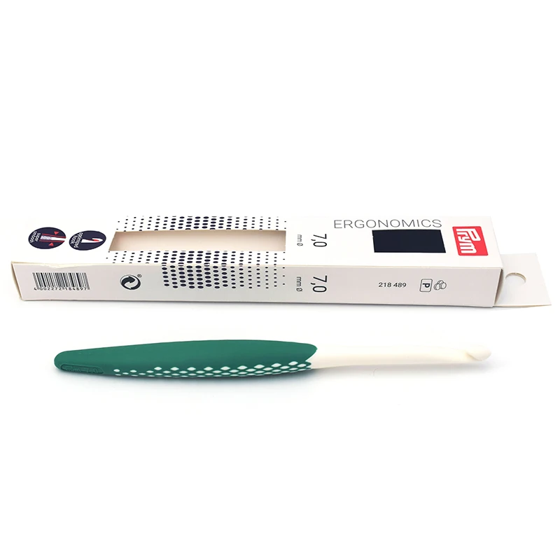 Crochet Hook for Wool Ergonomic 7.0mm 17cm Leaf-green wholesale crochet hook yarn knitting