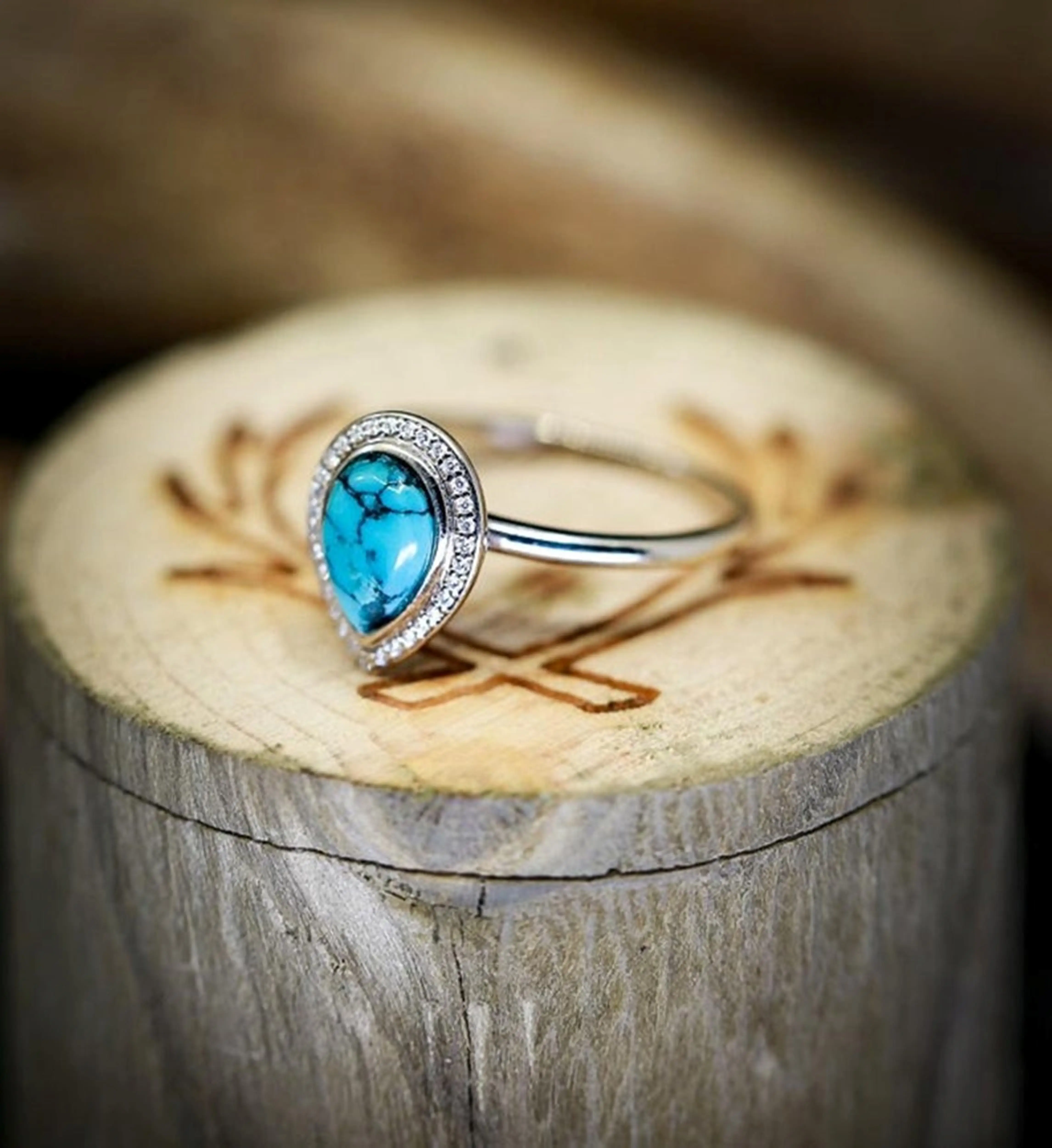 Кольцо с бирюзовым камнем серебро 925 пробы кольцо ручной работы