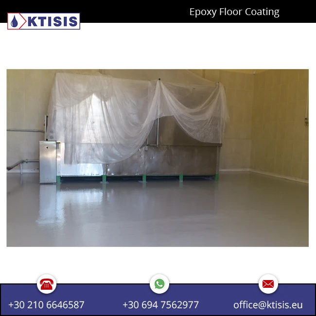 
400 Micron thickness anti skid Industrial Epoxy Floor Paint 