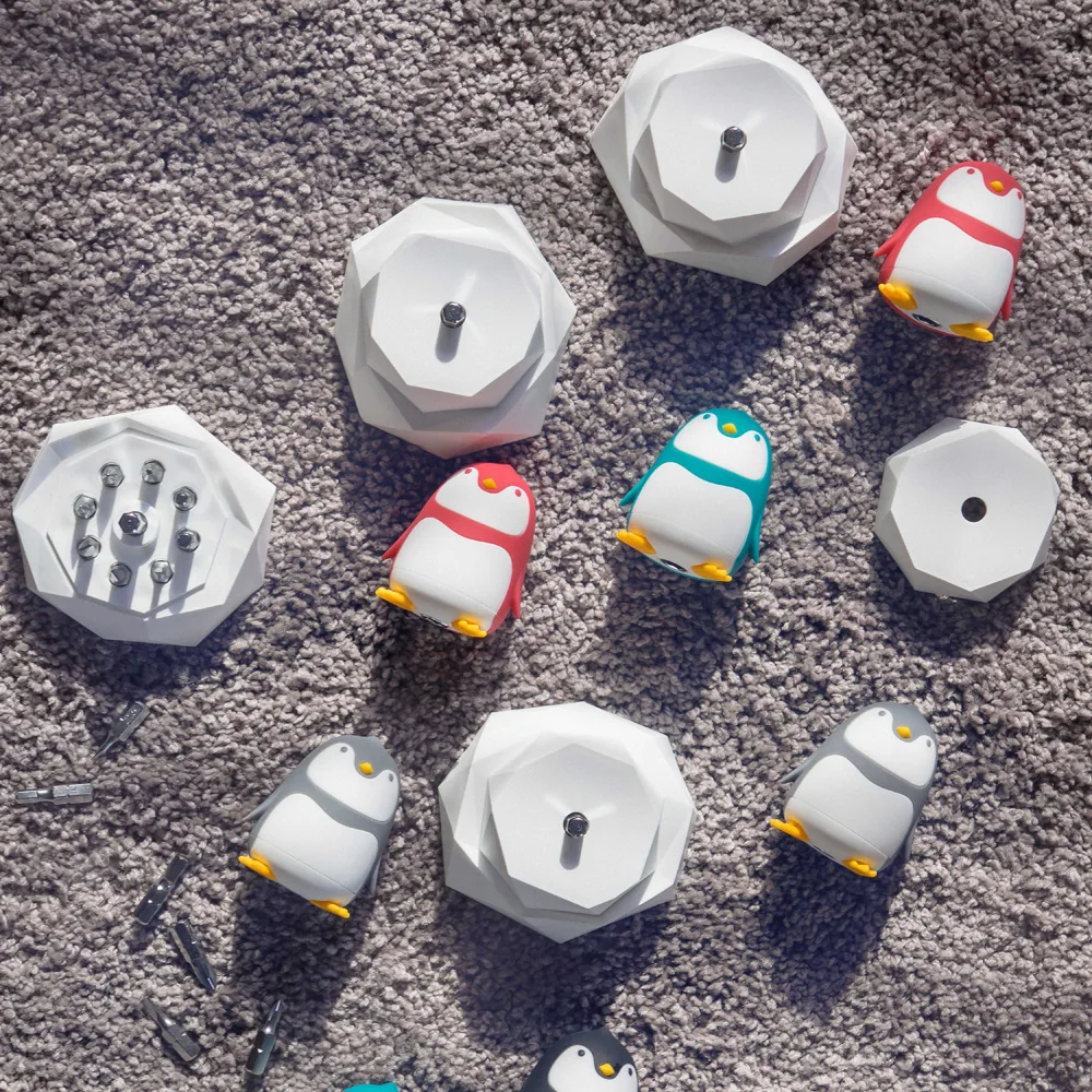 Functional Penguin Screwdriver with Iceberg Home Decor Tool Set and Gift for Promotion