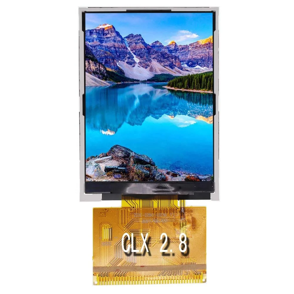 
2.8 inch TFT 240x320 RGB 37pin LCD DISPLAY SCREEN MODULE 