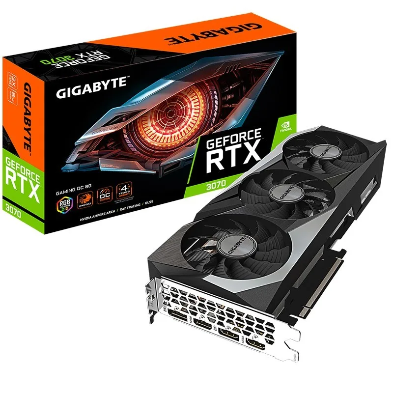 Видеокарта Nvidia GeForce GTX 1660 Super / 1660TI GPU RTX 3060 3070 3080 3090 AMD Radeon RX 580 6800