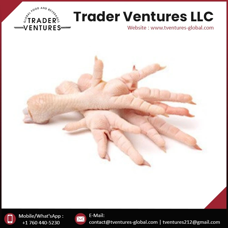 
SIF Approved Frozen Chicken Feet/Paws Export to China, Vietnam, Japan, Thailand 