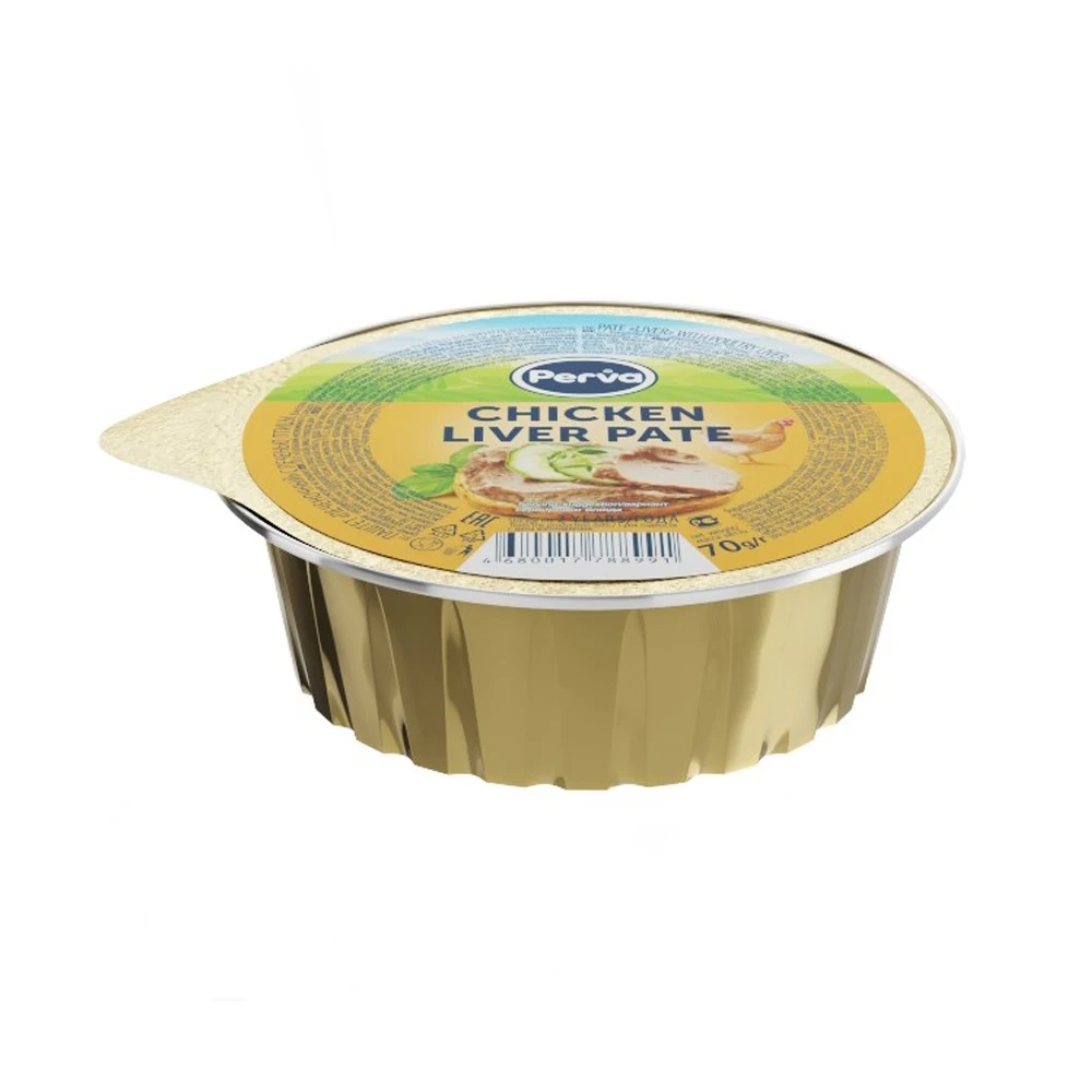 70 g Liver pate with species Wholesale Perva Healthy Canned food Ready To Eat In Can Chicken Liver Pate (11000001143800)
