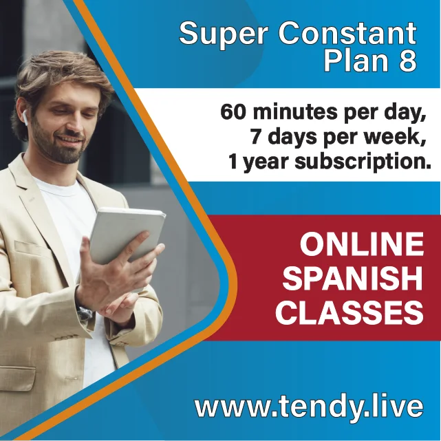 
tendy.live: Online Spanish classes with native-Spanish speaking teachers, ready to teach Spanish. 