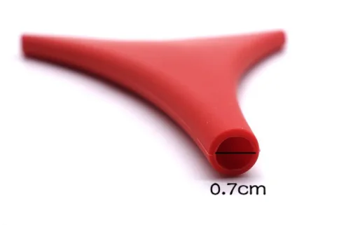 High Quality Kitchen Accessories Set Food Grade Foldable Silicone Oil Filling Funnel Heart Shape Eco-Friendly Kitchen Utensils