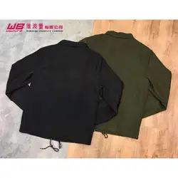 2020 China factory Low MOQ custom wholesale Nylon custom logo coached jacket Customized embroidery logo coaches jacket