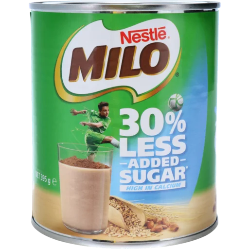 
 Milo котелок питьевой шоколад 30% меньше сахара 395 г  