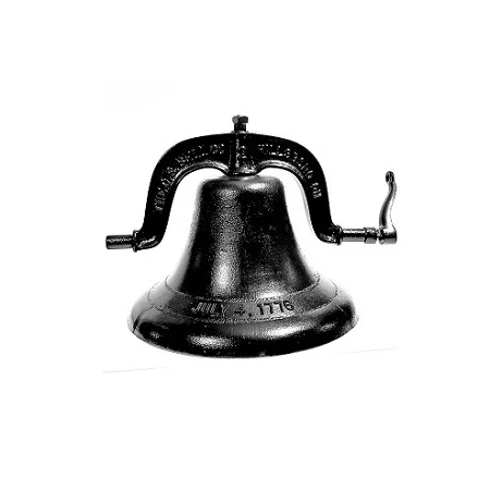 Solid Iron Bell Greatest Quality Customized Size And Shape Garden Decor Iron Bell At Acceptable Prices