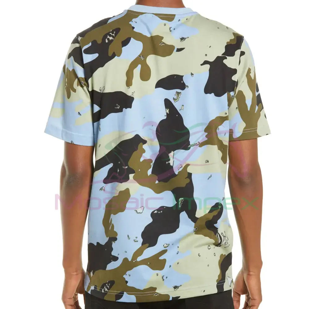 Мужские футболки из 100% хлопка с мозаикой