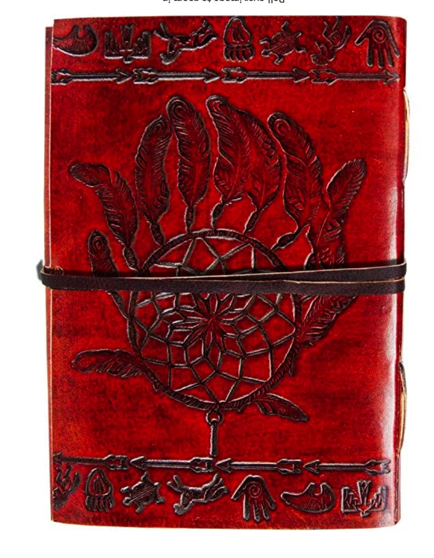 Custom Embossed Leather Handmade Paper Journals