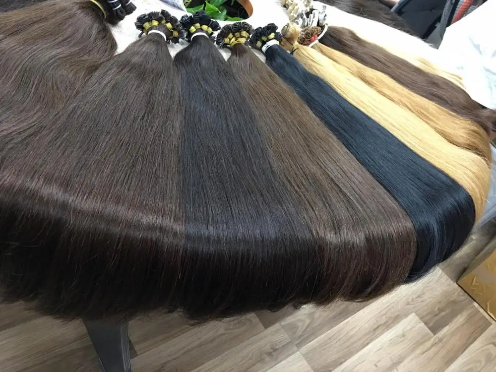 
RAW VIETNAMESE HAIR DOUBLE DRAWN QUALITY FLAT TIP EXTENSIONS 
