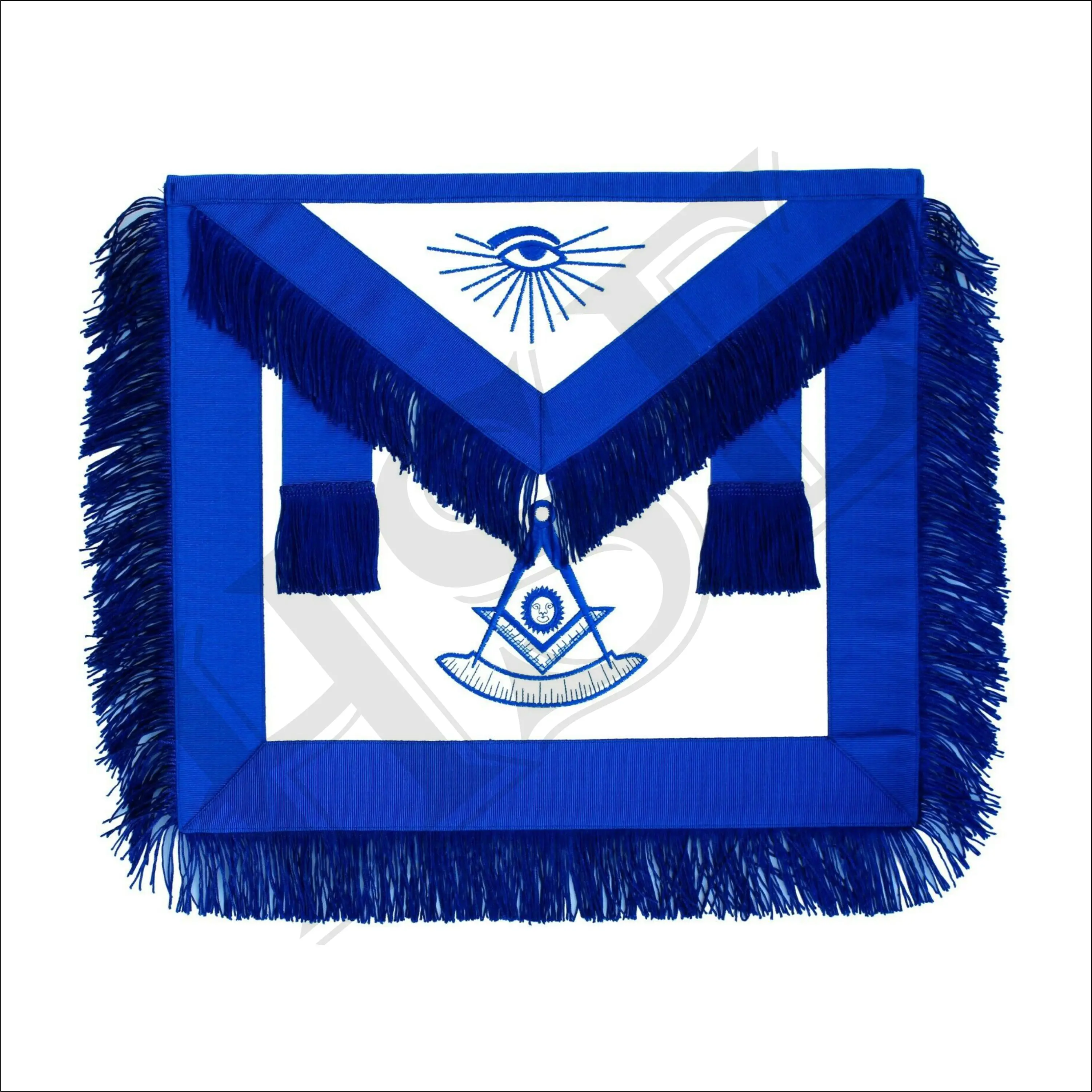 Masonic Apron Past Master Blue House Regalia High Quality