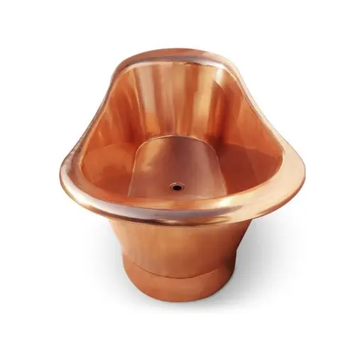 Copper Bathtub - The Copper Bateau Luxury Freestanding Baths