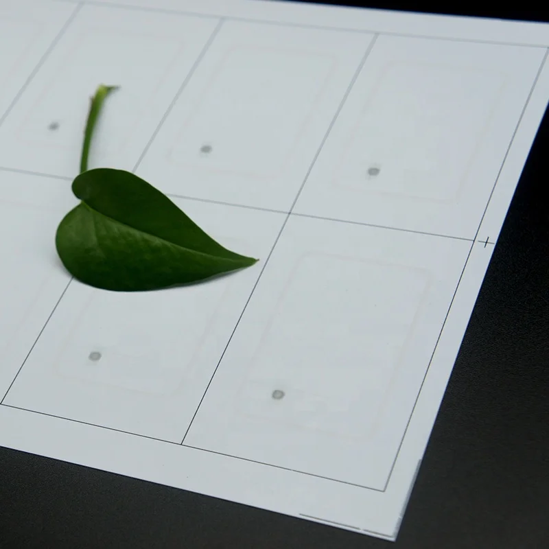 High Quality Hot Sale Manufacturing Chip Card RFID card Inlay/prelam For Smart contactless Card