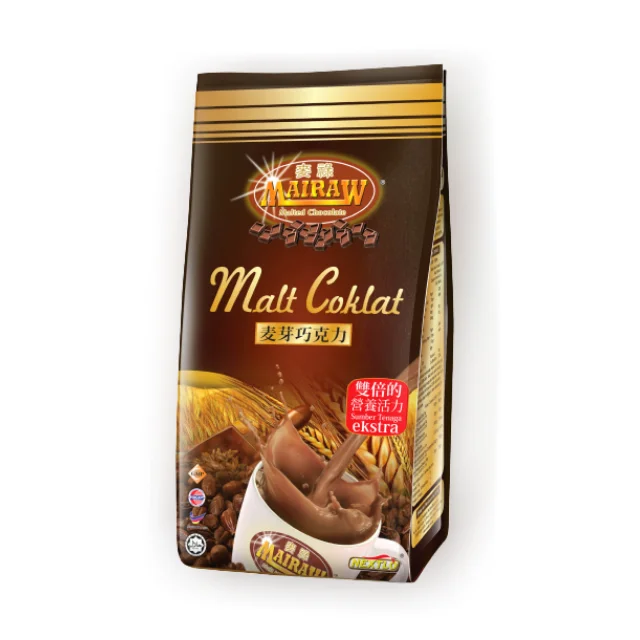 Молочный солод, Шоколадный напиток, здоровый порошок для мгновенных напитков, горячий или холодный (400 г)