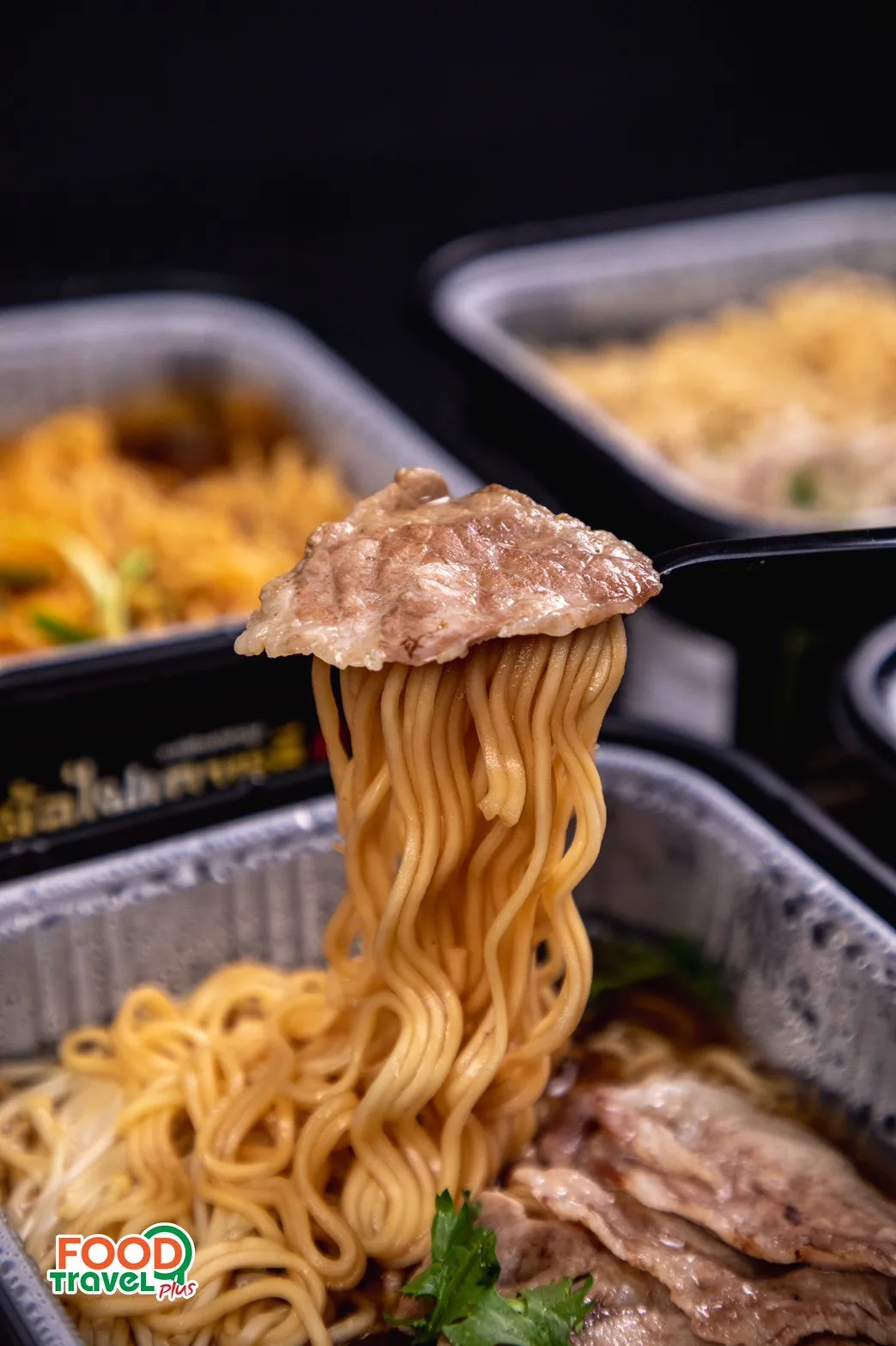 
Black Shabu Noodle hot cup Thai dish Brand With HACCP Certification instant noodle instant hot cup 