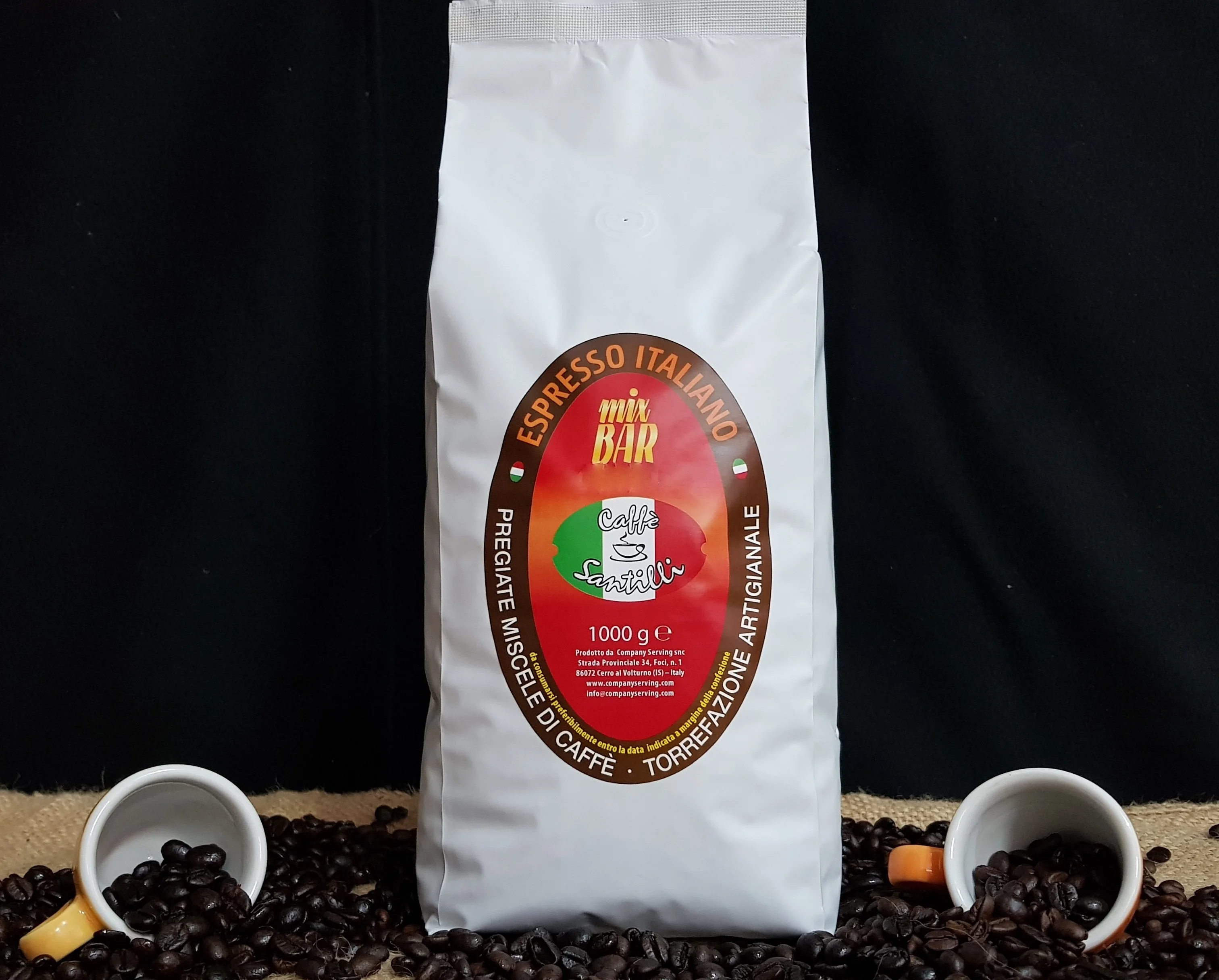 Best Quality Whole Bean Coffee Classic Gourmet Roasted Coffee Made In Italy
