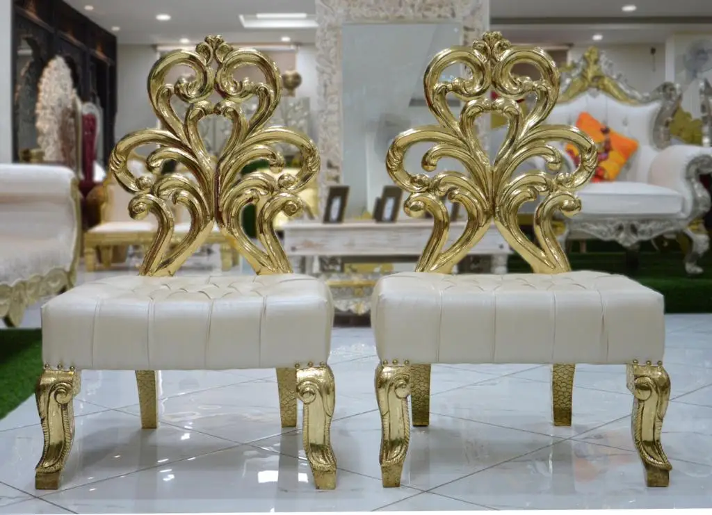 Luxury Wedding Events Metal Gold Chiavari Chairs For Party