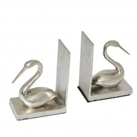 Decorative Metal Bookend With wooden base modern fancy  Musical Letters Library customized unique handmade vintage Bookends