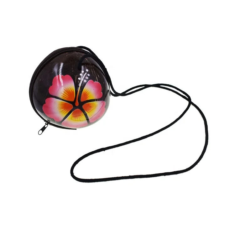 Best handmade coconut shoulder bag air brush from Indonesia