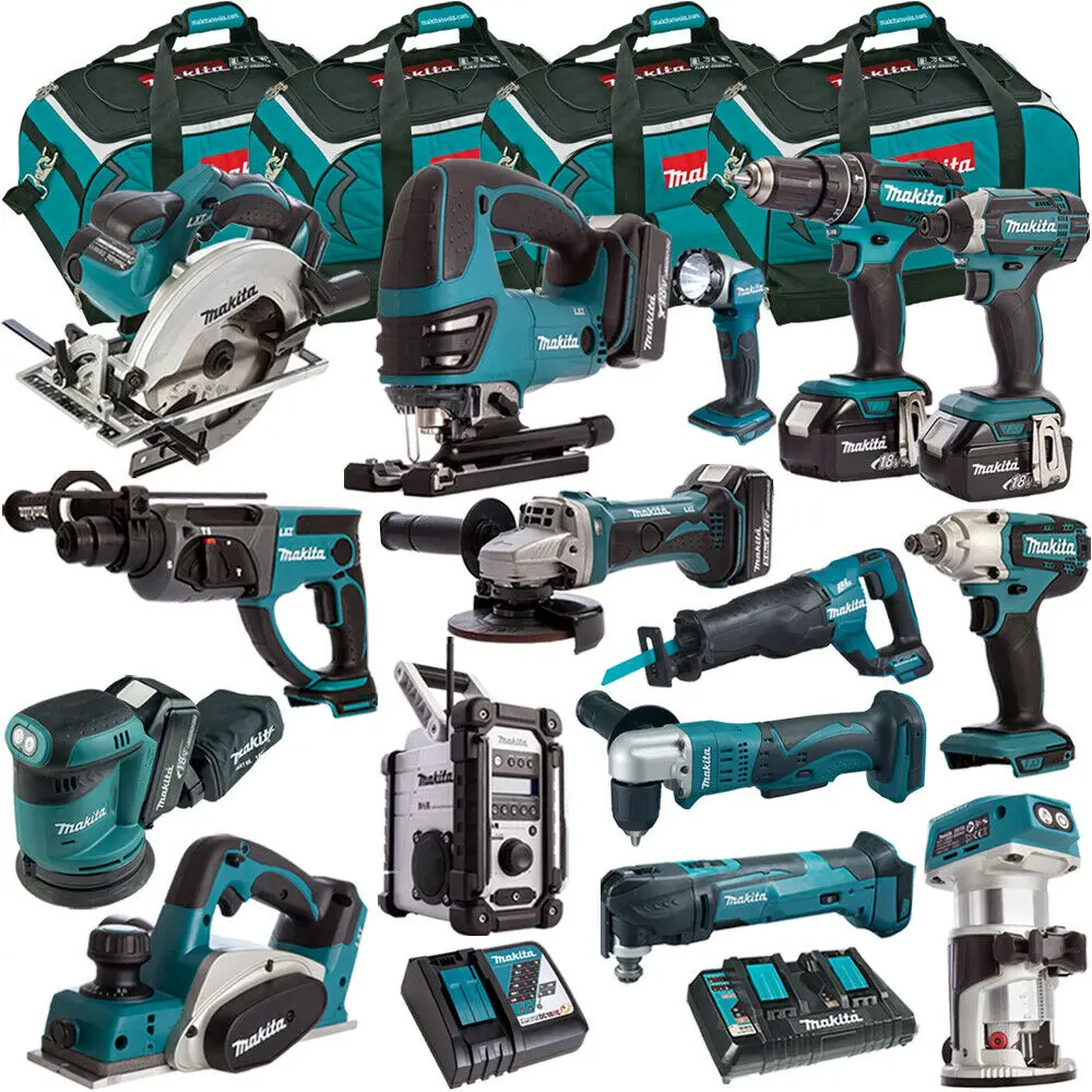 
Quality Makitas XT1500 18-Volt LXT Lithium-Ion Cordless 15-Piece Combo Kit drill Low Cost 