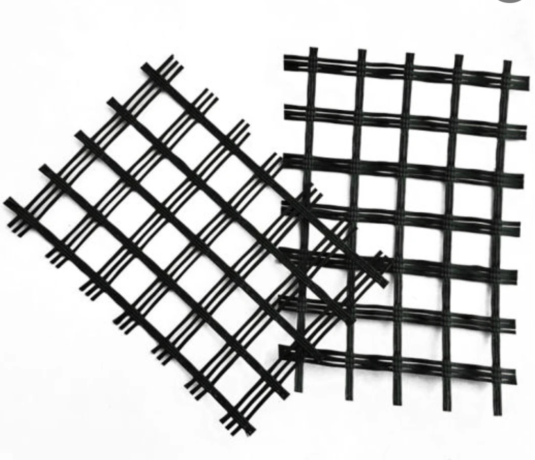 PVC Fiberglass Geogrid