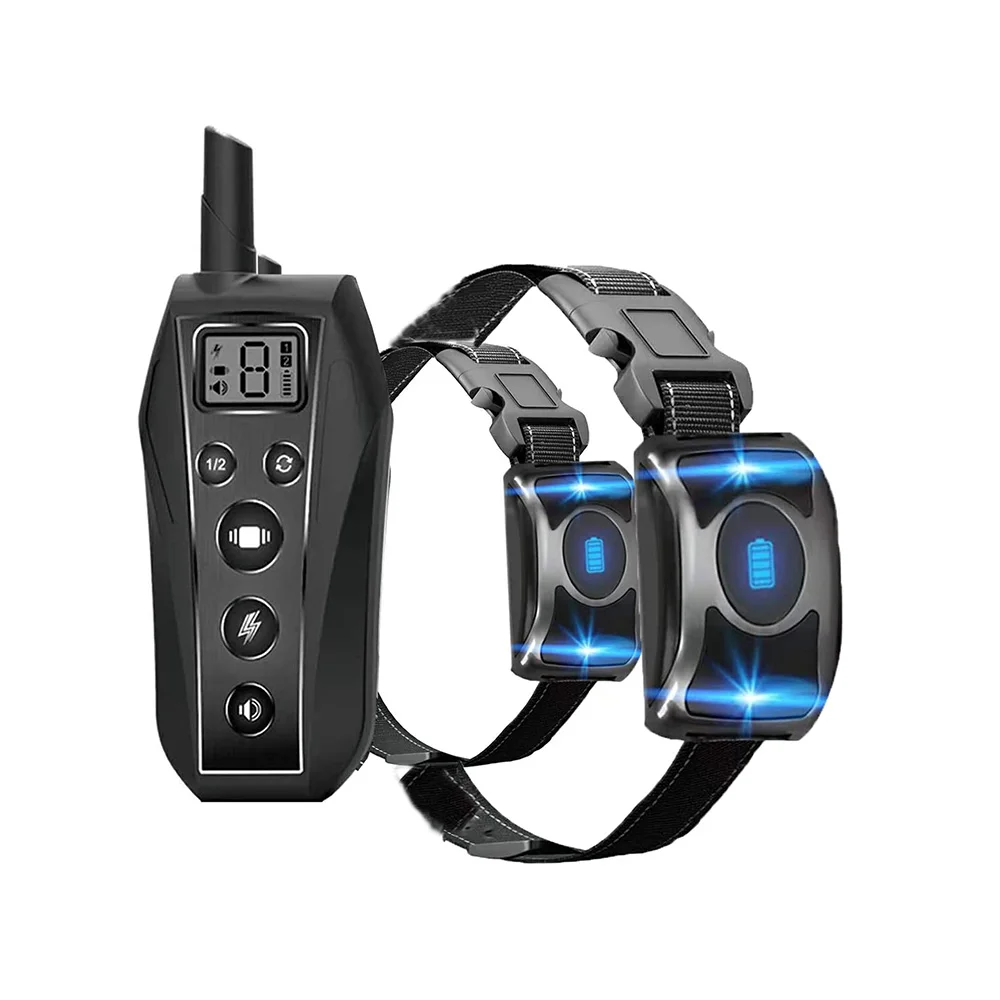 
waterproof,beep,vibration and shock dog training collar | T700 with 600m range For 2 Dogs 