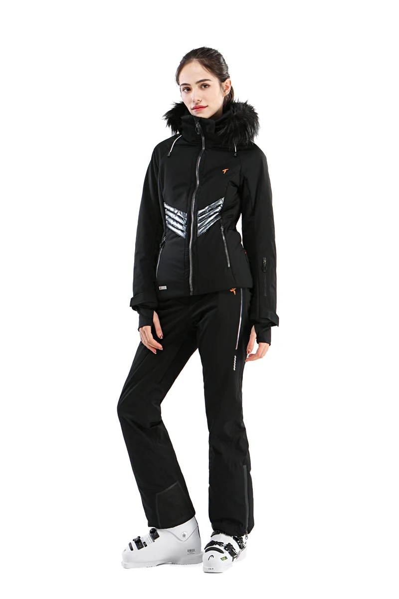 Wave Point Snow Suit Wear Women Snowboard Clothing Waterproof Windproof Costumes Outdoor Ski Sets Jacket and Bibs Snow Pant