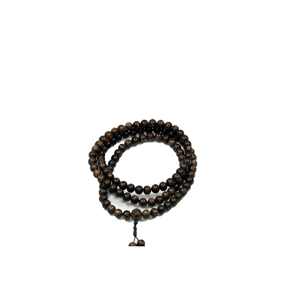 High Quality Vietnam Oud Bead Bracelet made from Oud Wood Prayer beads high quality black natural agarwood