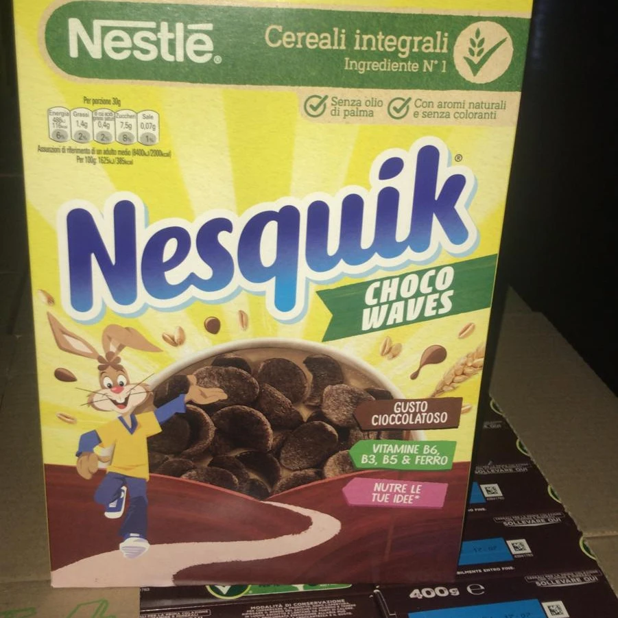 Злаки Nesquik Choco волны G375 вкус шоколада Nesquik