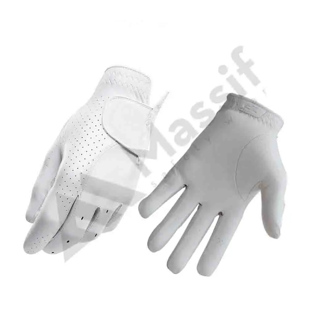 Лидер продаж 2021 мягкие Синие Перчатки Для Гольфа cabretta для мужчин и женщин левой правой руки