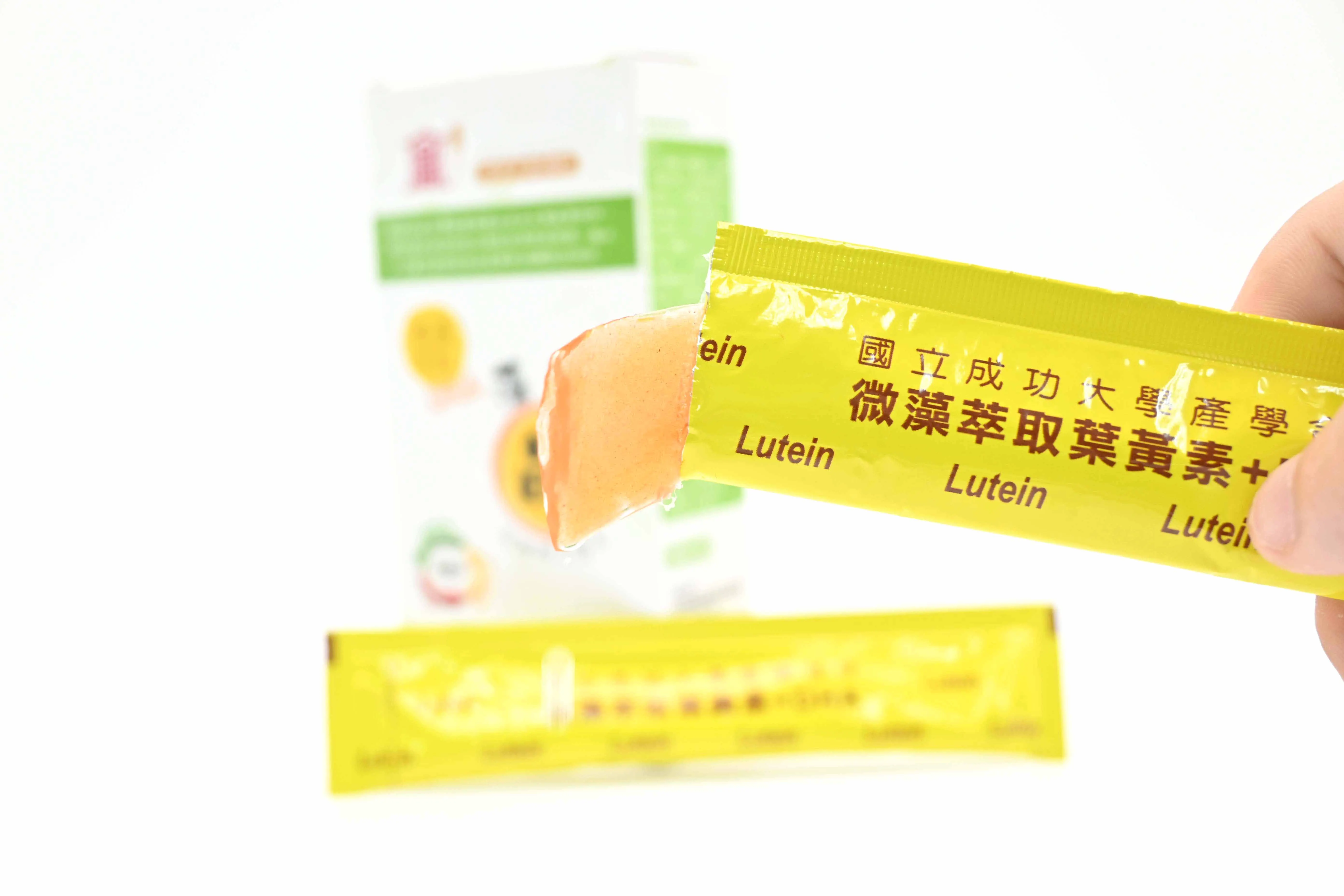 Microalgae Lutein DHA jelly style health and beauty products for adults and children