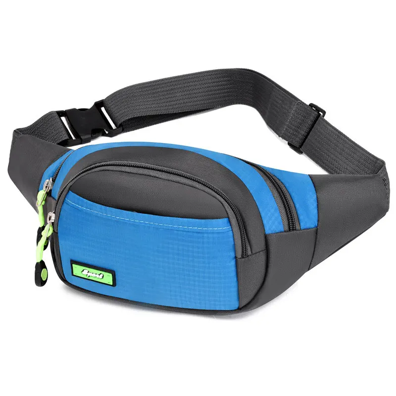 Brand New Anti Theft Luxury Green OEM Designer Men Woman Waist Bag Fanny Packs Custom