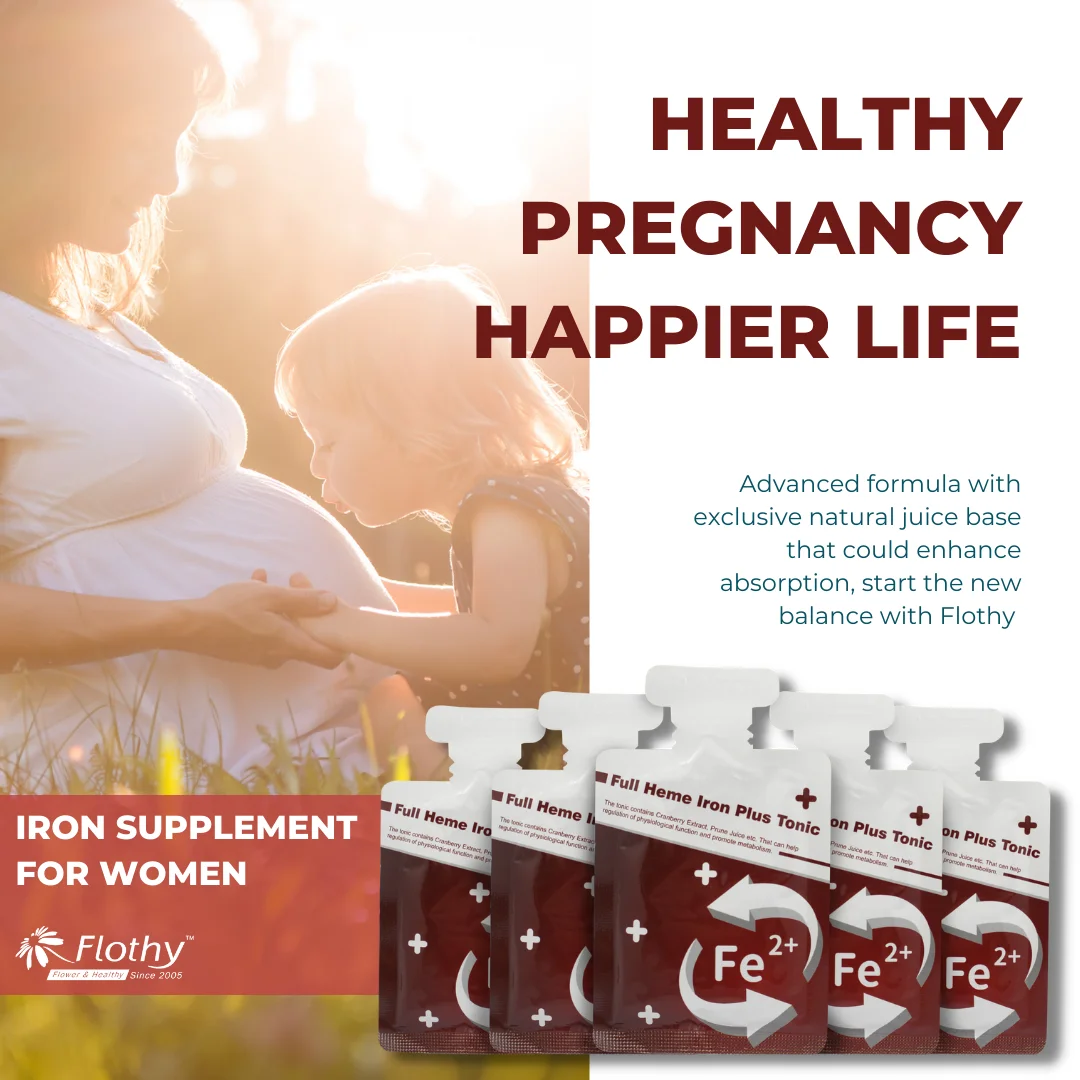 Customized Iron Supplement & High Potency Vitamin C + Vit B cpmplex