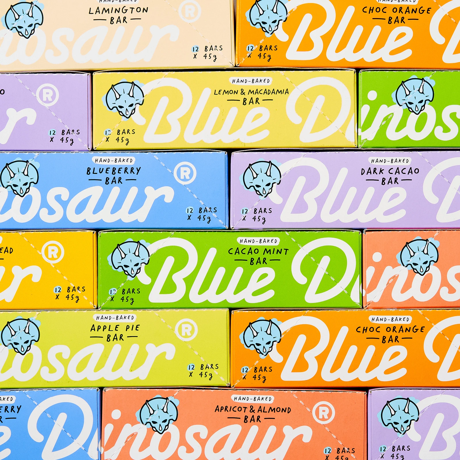 Blue Dinosaur whole food healthy mini bites snack bar Australian bakery flavors