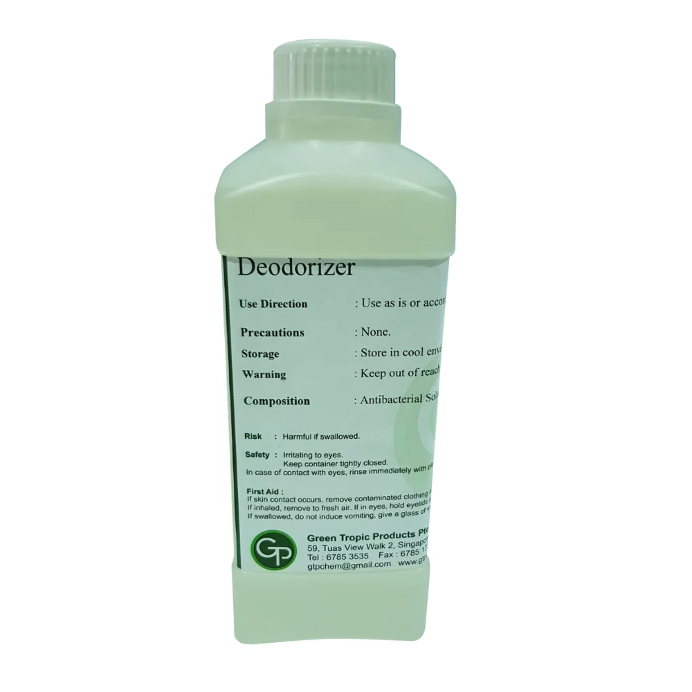 Singapore High Quality GT 0052 Odor Eliminator In Liquid Form