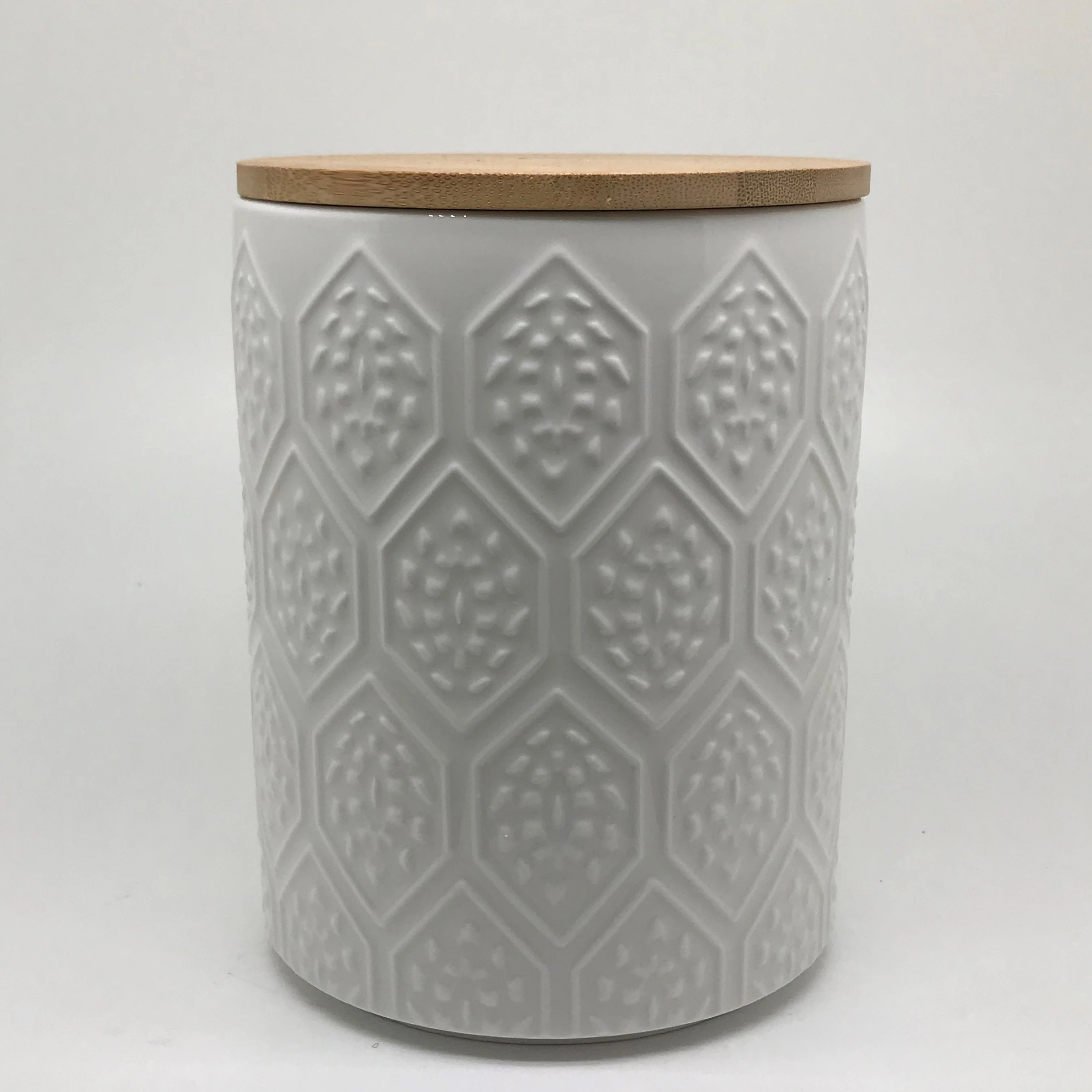 Food Cookie Canister Food Storage Box Bottle With Wooden Lid