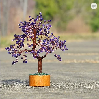 Аметист чакра драгоценный камень деньги Дерево жизни с бонусом ожерелье Feng Sui лечебный Кристалл китайский Восточный домашний декор дерево