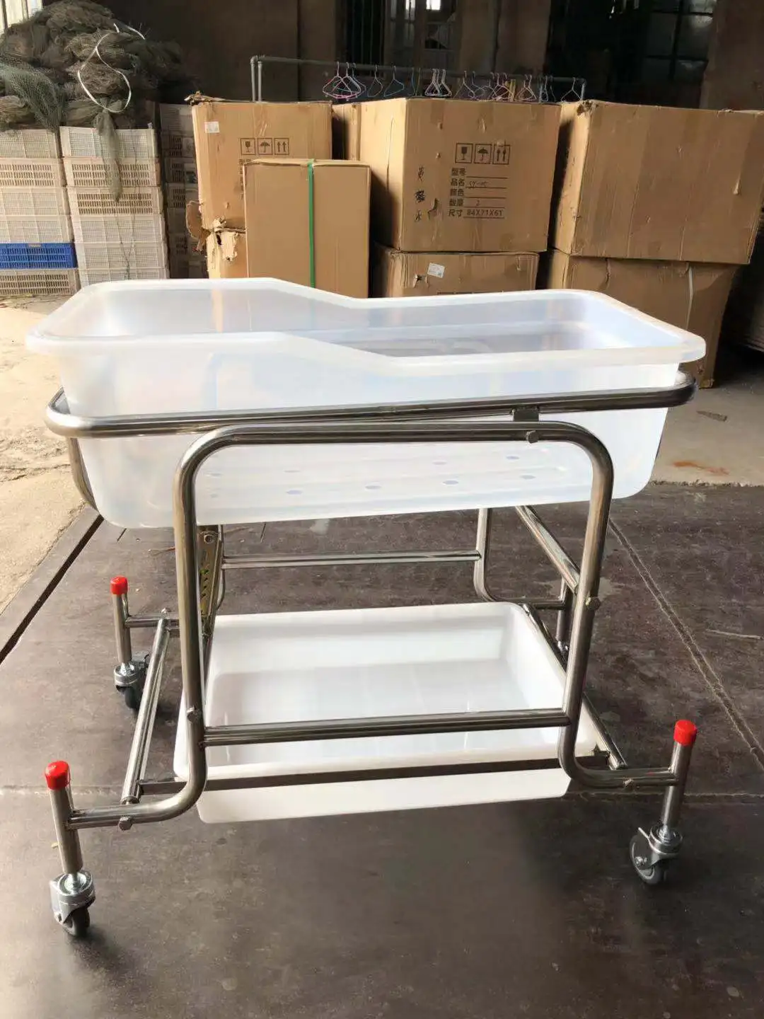 baby cot  kids hospital bed  with color  paint