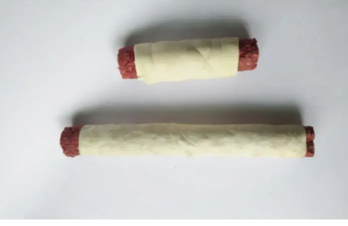 Rawhide dog chew Spiral Munch toy dog chew toy set bone dog plush chew toy