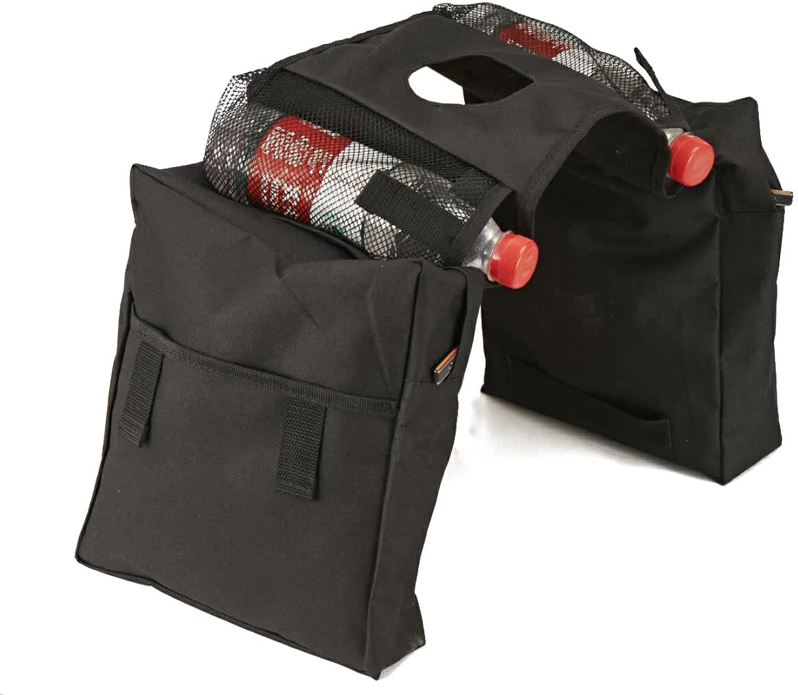 Водонепроницаемая передняя сумка для хранения аксессуаров, багажная сумка-седло для квадроцикла с двумя отделениями, Боковая Сумка для мотоцикла