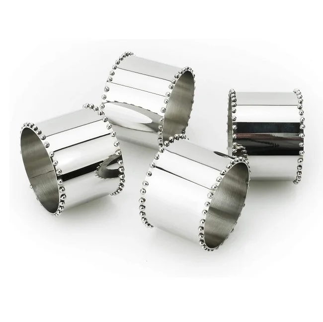 Wholesale Top-Selling Handcrafted Gold Plated Metal Napkin Holder Christmas Table and Wedding Decor New Model Low Price