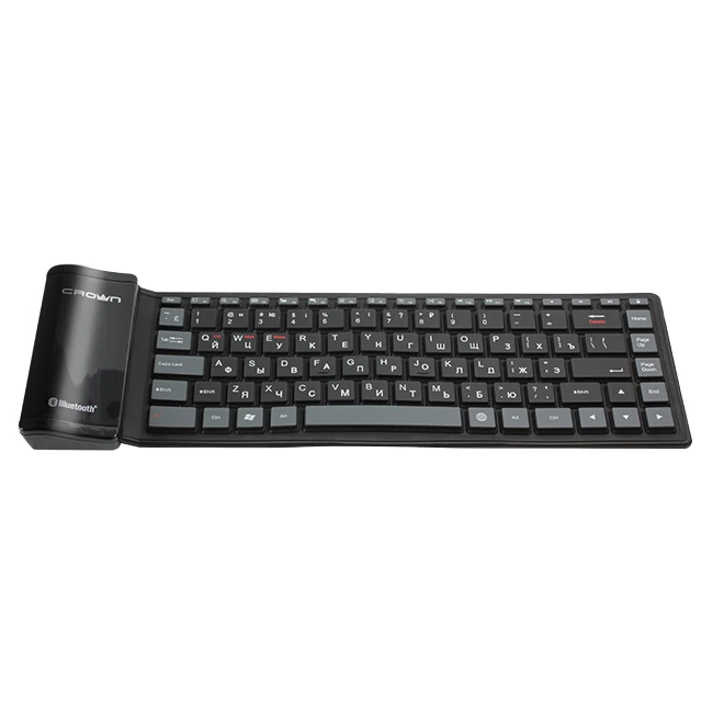 Mini Wireless Silicone Turkish Keyboard Portable Wireless Workstation Portable Small Keyboard For Laptop