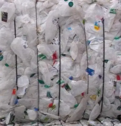 HDPE Bottles Plastic Scrap Waste